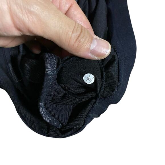 Lululemon Power Y Black Macro Racerback Tank Top - 8 - Picture 4 of 4